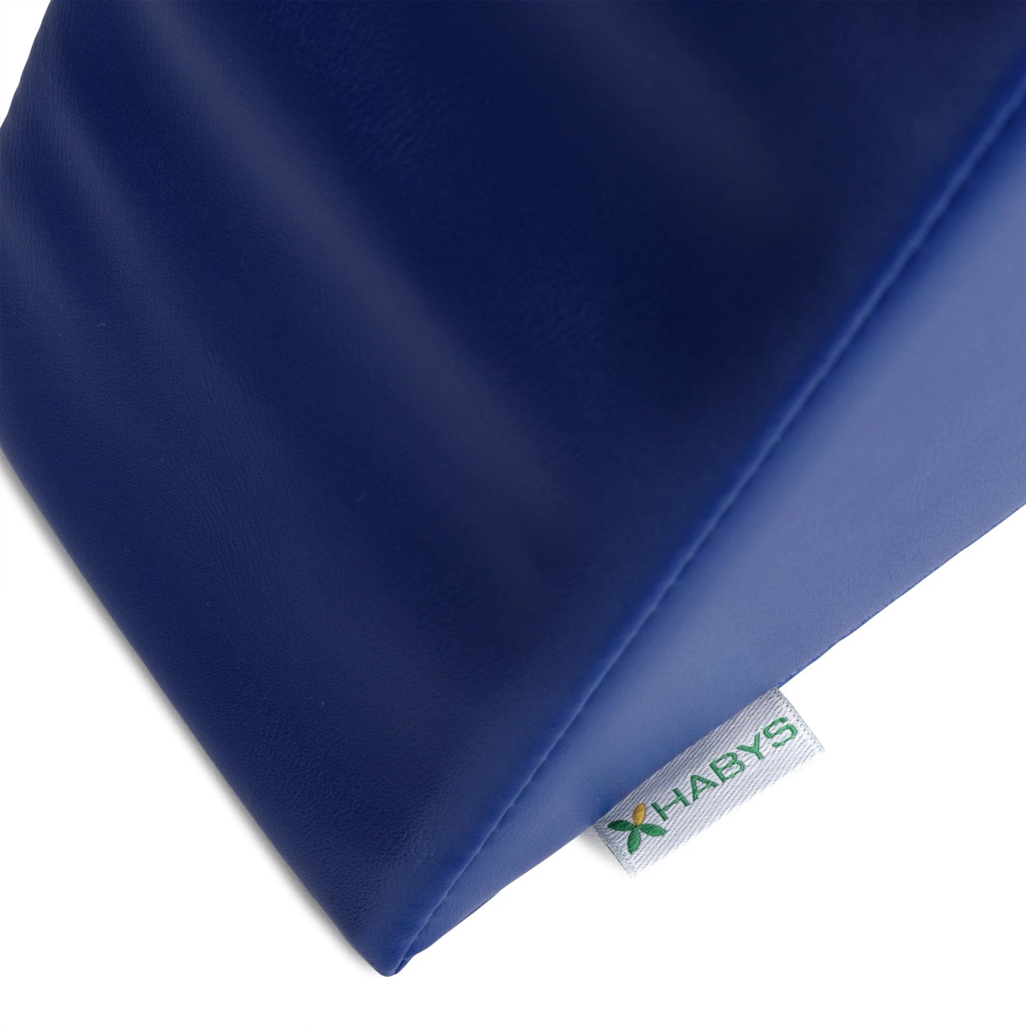 Ķīļveida spilvens 30x12x20, tumši zils