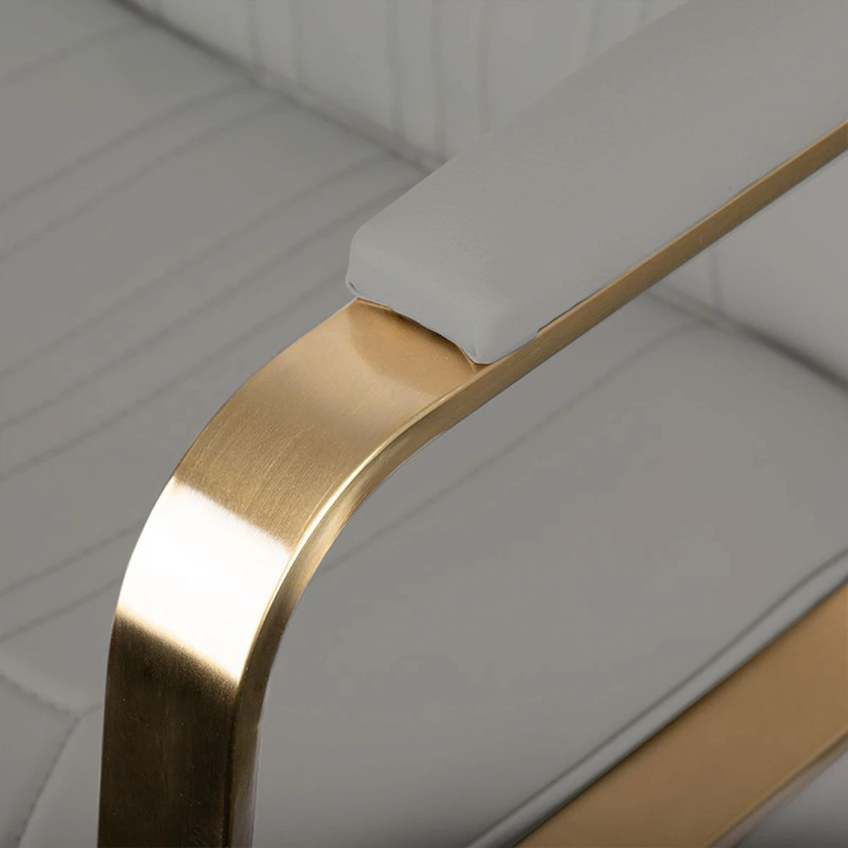 Gabbiano Friseurstuhl Acri, gold-beige