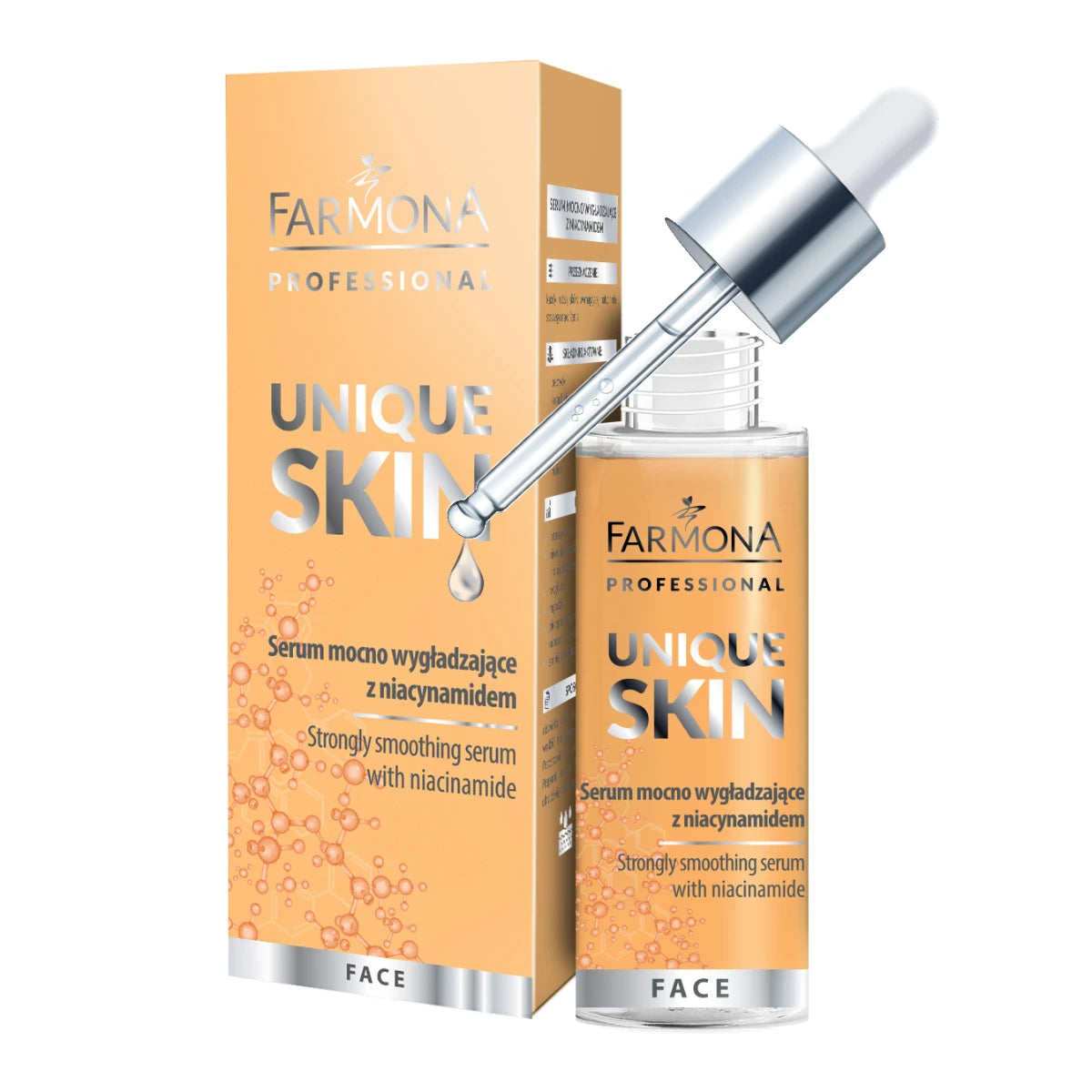 Farmona UNIQUE SKIN Intensīvs serums ar niacinamīdu ādas gludumam, 30 ml