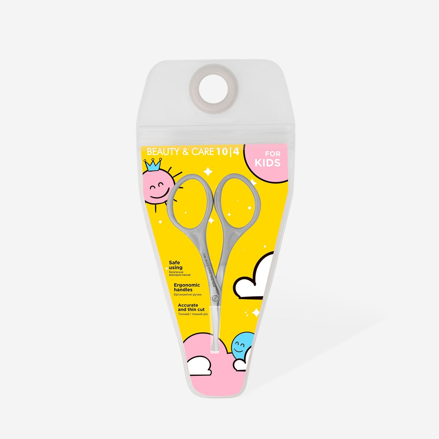 STALEKS Nagu šķēres BEAUTY & CARE 10 TYPE 4, matētas, bērniem