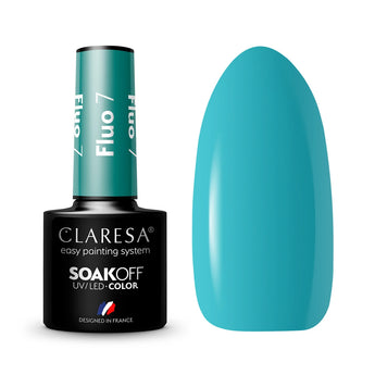 Claresa hibridinis nagų lakas FLUO 7, 5 ml