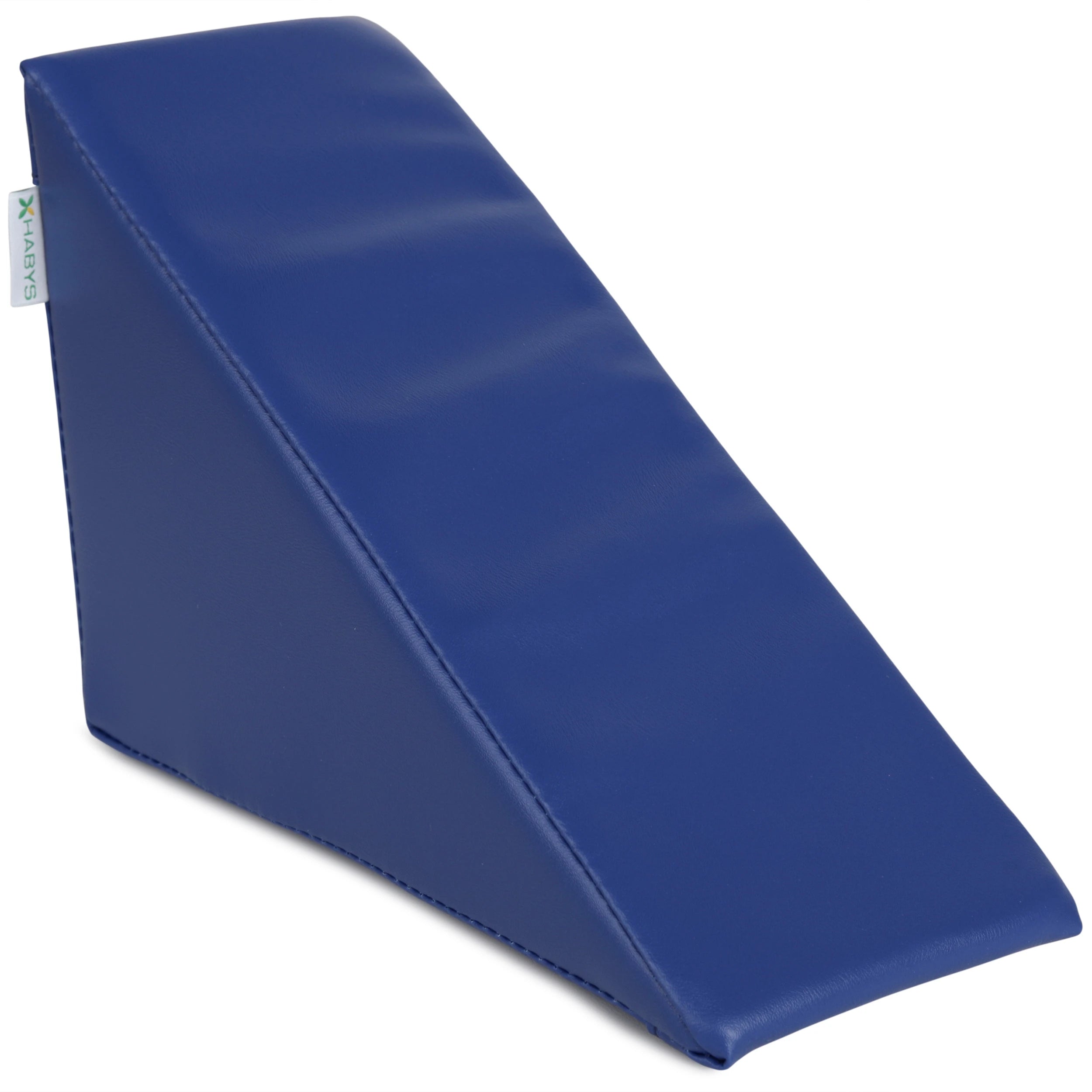 Ķīļveida spilvens 30x12x20, tumši zils
