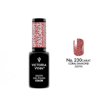 Gel polish 230 Coral Diamond (Carat collection) GP 8ml