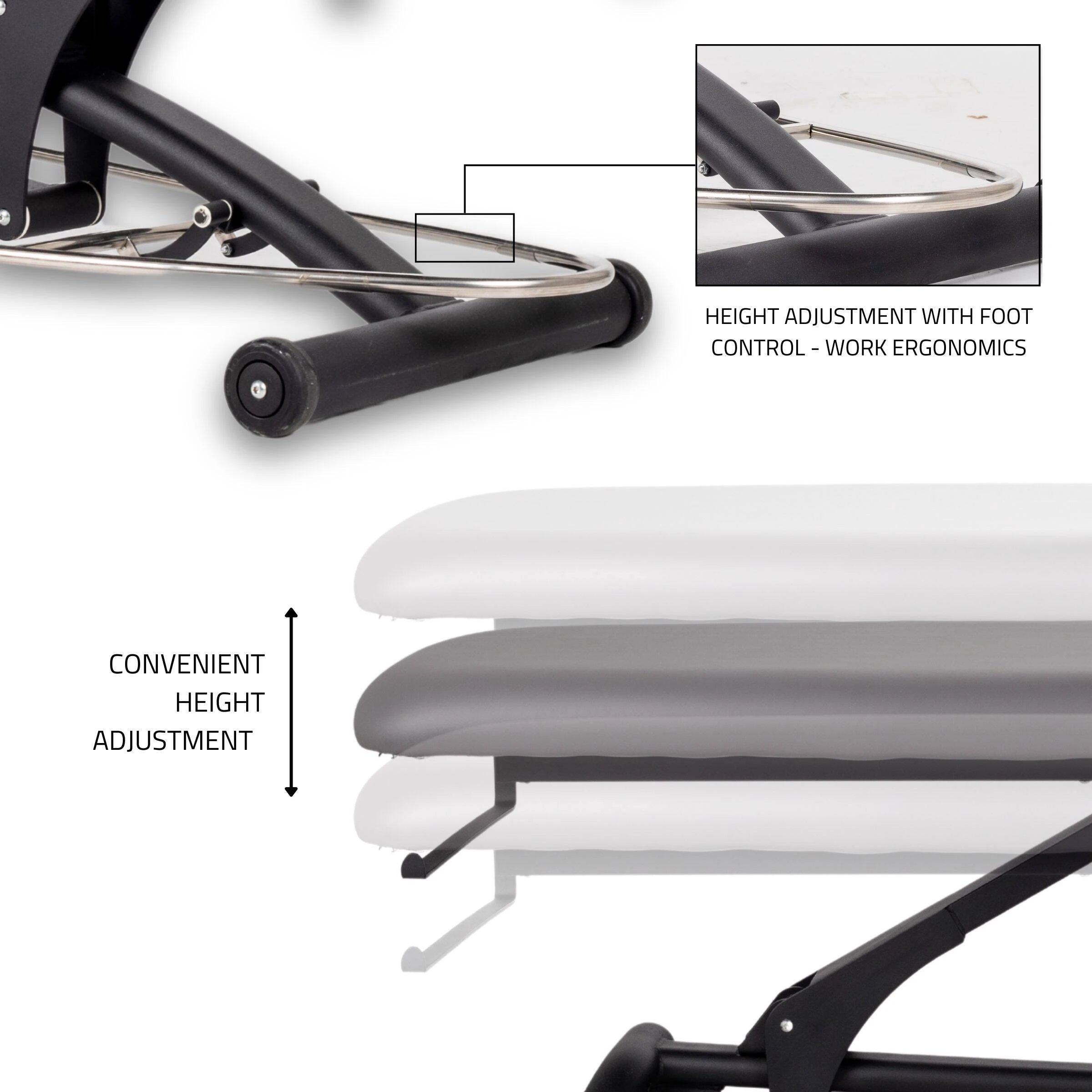 Agila 2 Elektrische Therapieliege Soft Touch K622, Grau