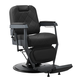 Gabbiano fauteuil Barbier Bruno with graphite frame noir