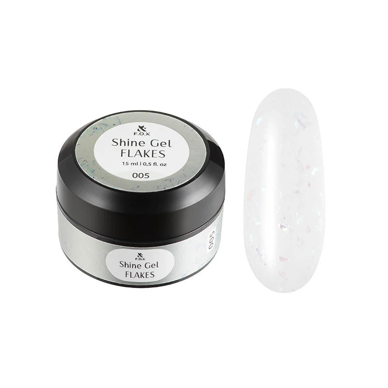Shine Gel Flakes 005, 15 мл