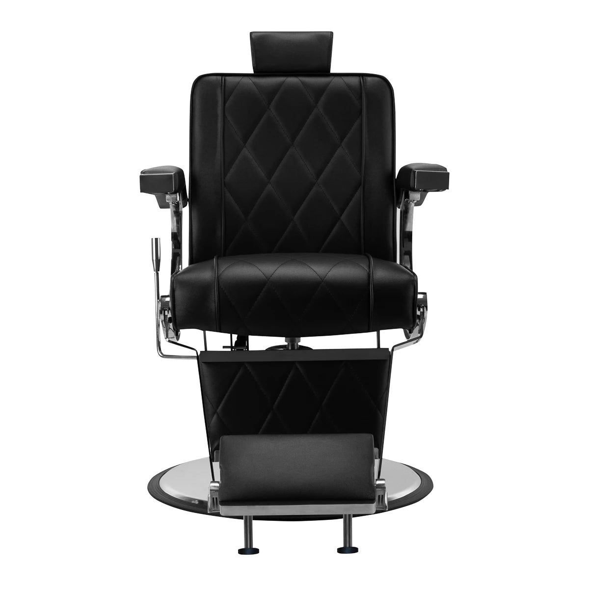 Парикмахерское-барбер кресло Hair System BM88066, черное