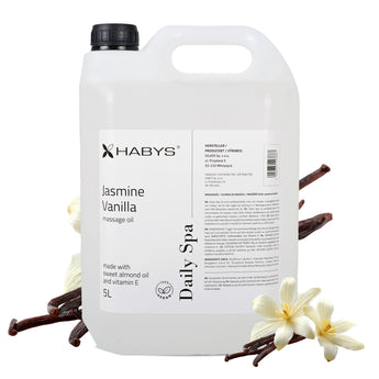 Massage oil Daily Spa Jasmine Vanilla HABYS 5000 ml