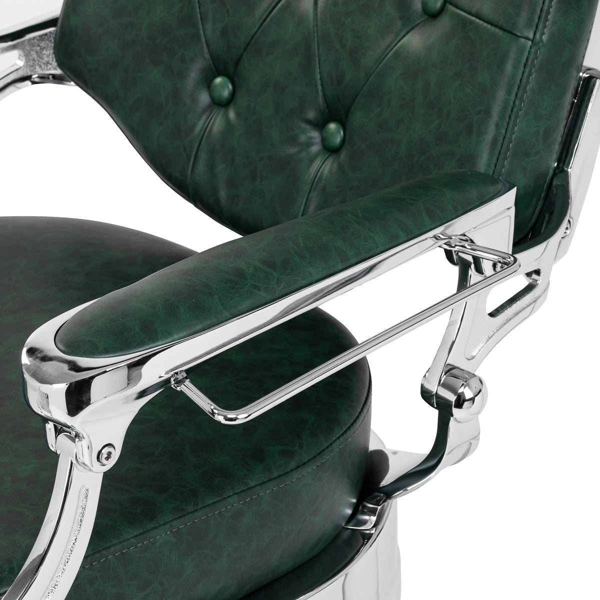 Barber chair Gabbiano President green Chrom