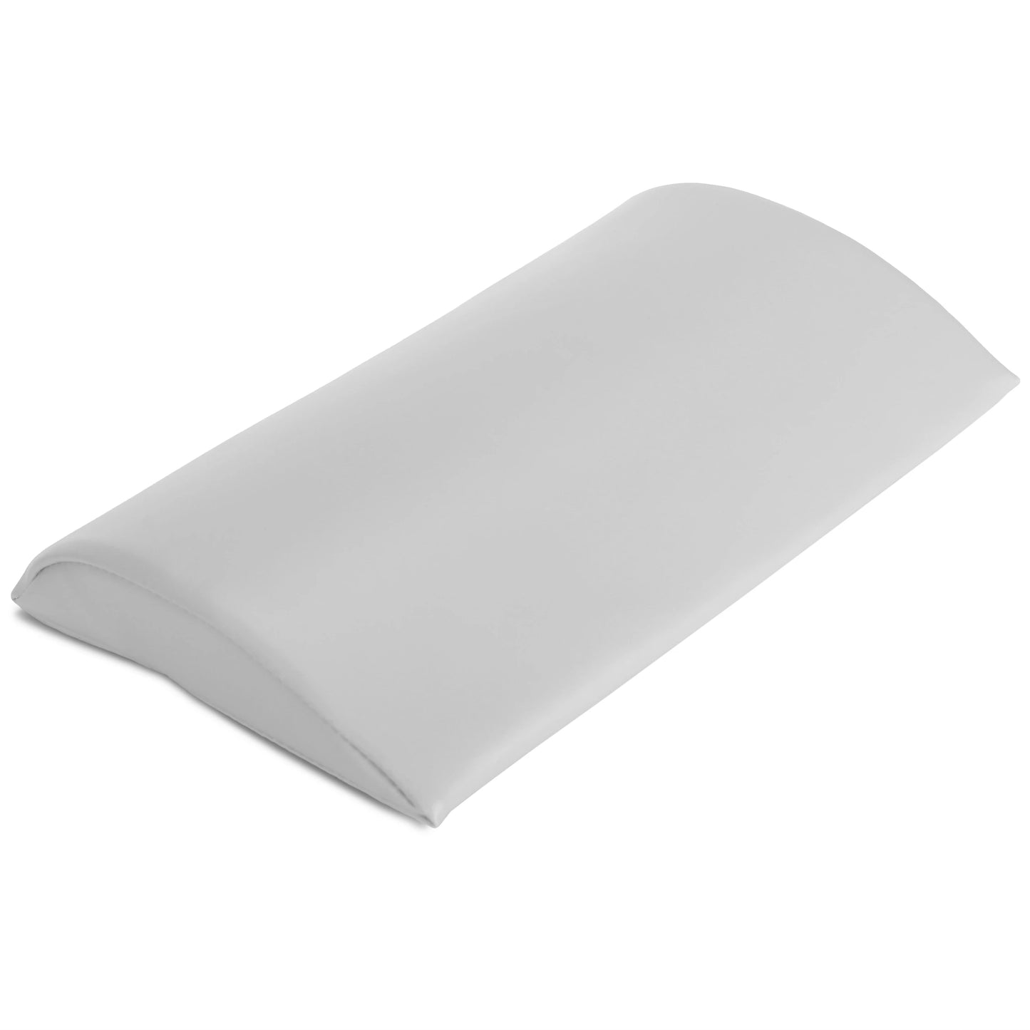 Pusapvalis jostos spilvenas 40x25x5 Soft k729, šviesiai pilkas