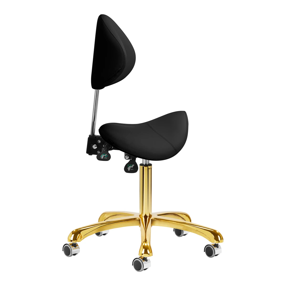 GIOVANNI Master Chair 1004, Gold Black