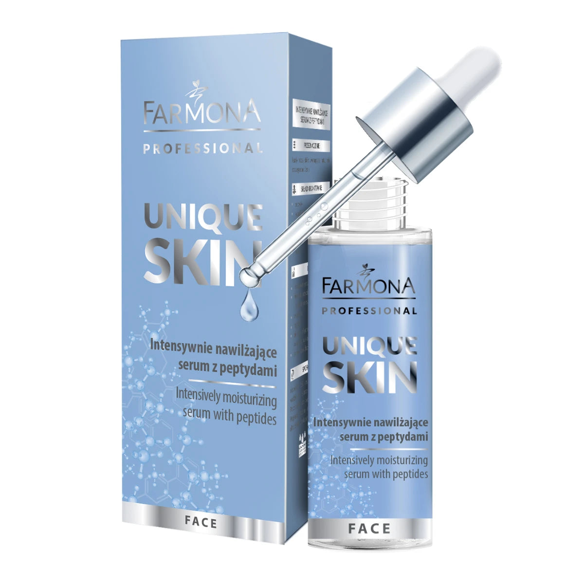 Farmona UNIQUE peau Intensive hydratant sérum with Peptides 30 ml