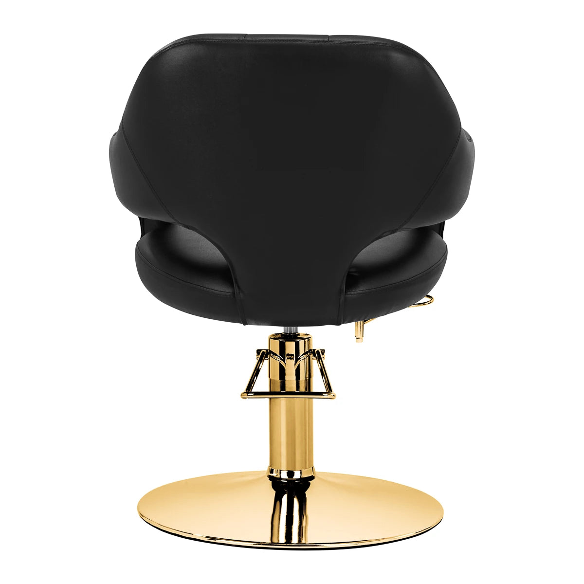 Gabbiano Friseurstuhl Parma, Gold-Schwarz