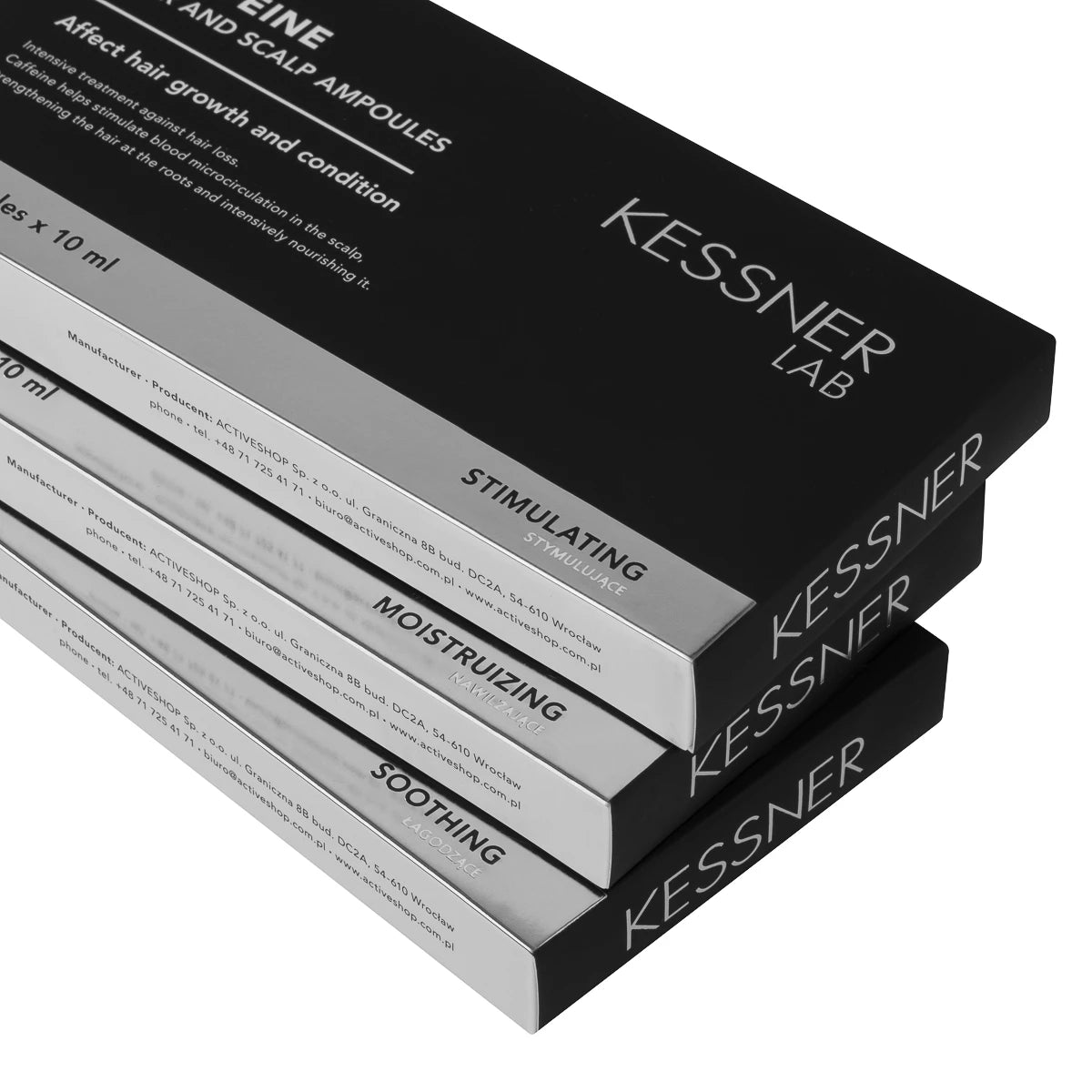 KESSNER LAB Caffeine ampoules for scalp and hair 10 x 10 ml