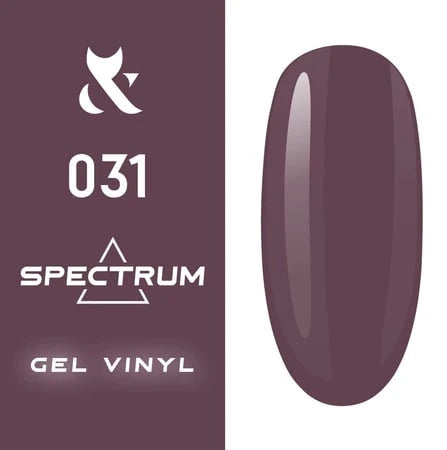Gel Polish gold Spectrum 031, 7 ml