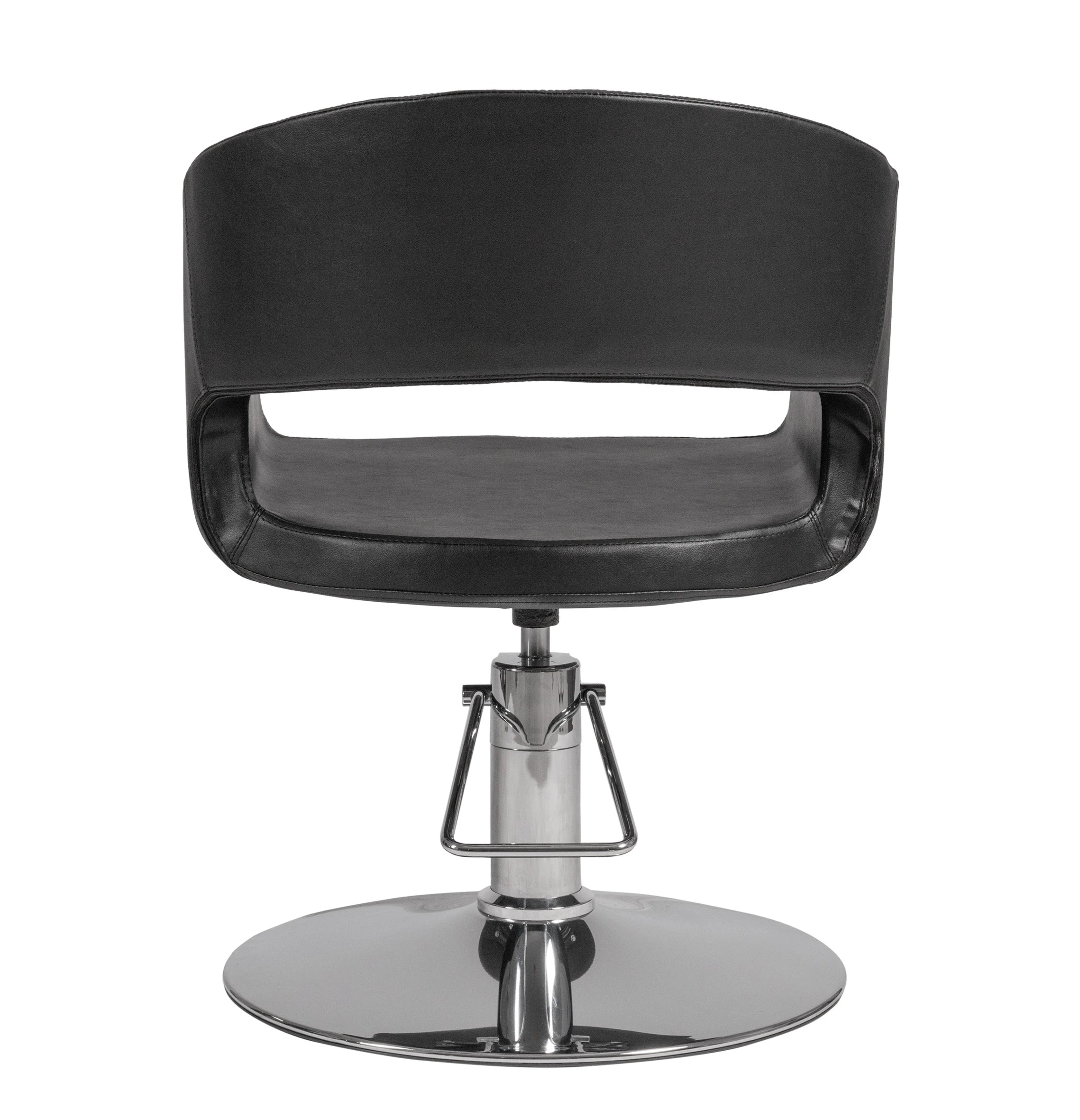 BOHO Black Round Base Barber Chair