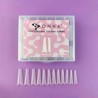 Двойные формы (верхние формы) DNKa Top Nail Forms Monroe, 120 шт