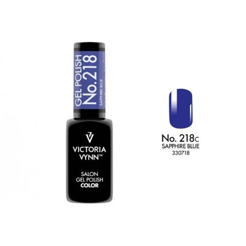 Victoria Vynn Gēla nagu laka 218 Saphire Blue GP, 8ml