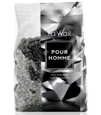ItalWax Pour Homme plēves vasks vīriešiem, 1 kg