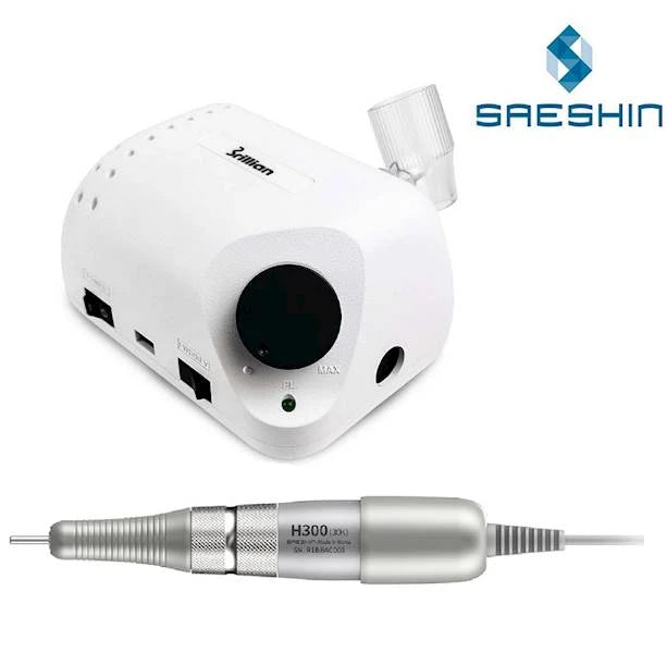 Saeshin Brillian b210/h300 nagų freza, sidabrinė