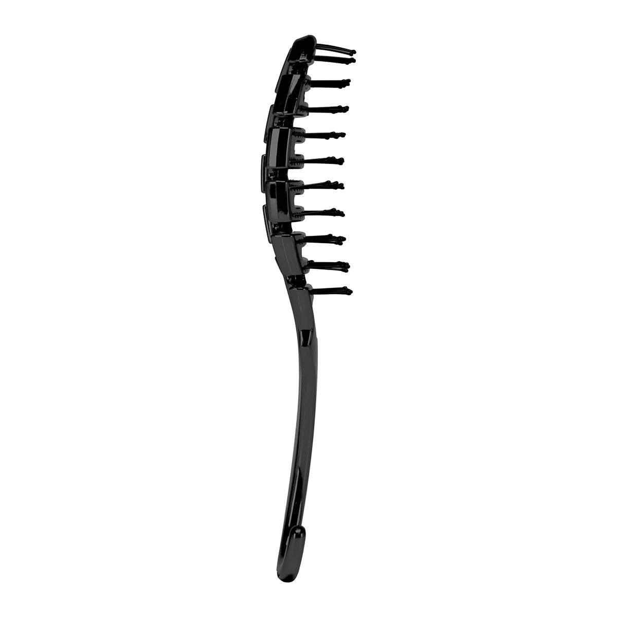 Elastīga matu suka P-1032, melna