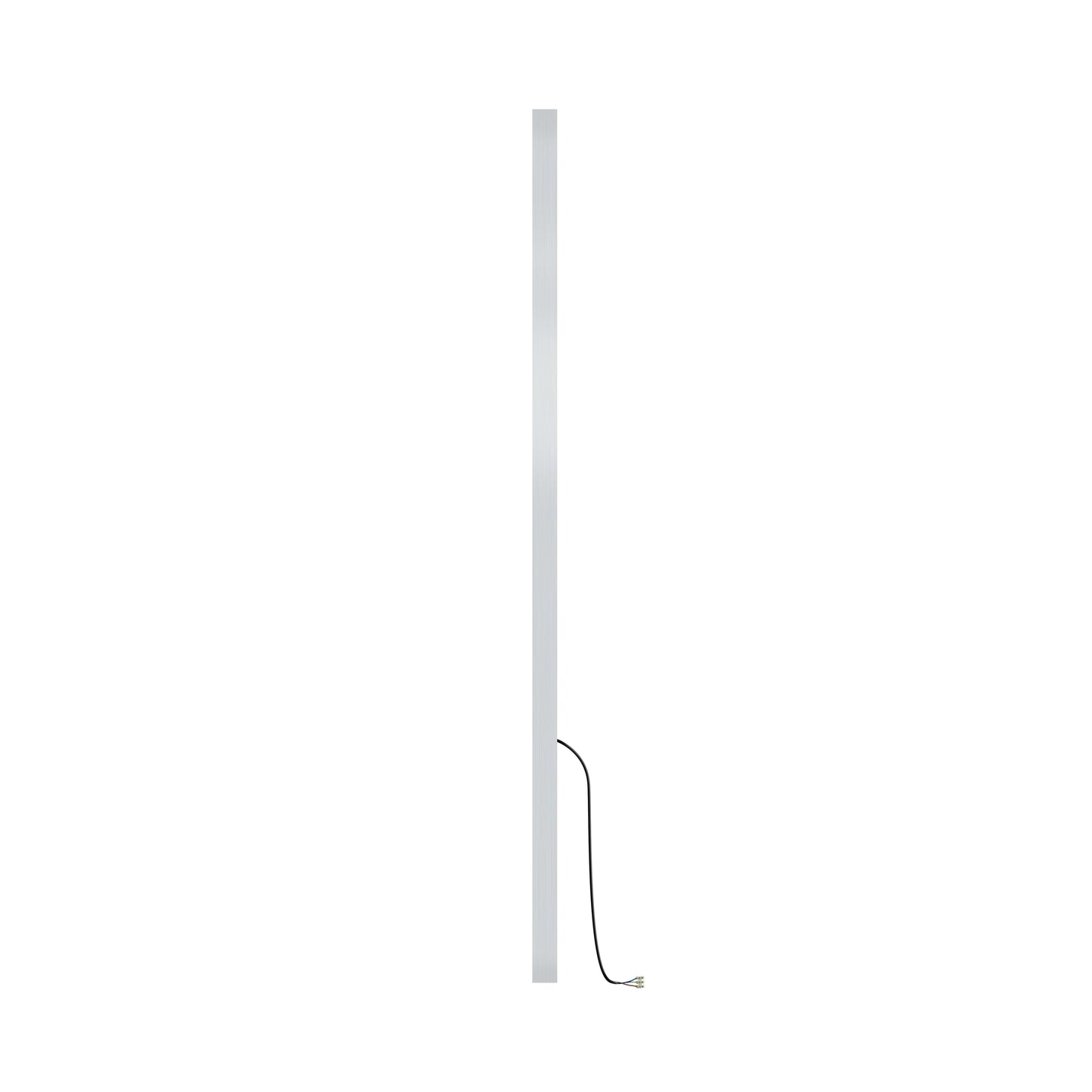 BLISS mirror with LED lighting, silver