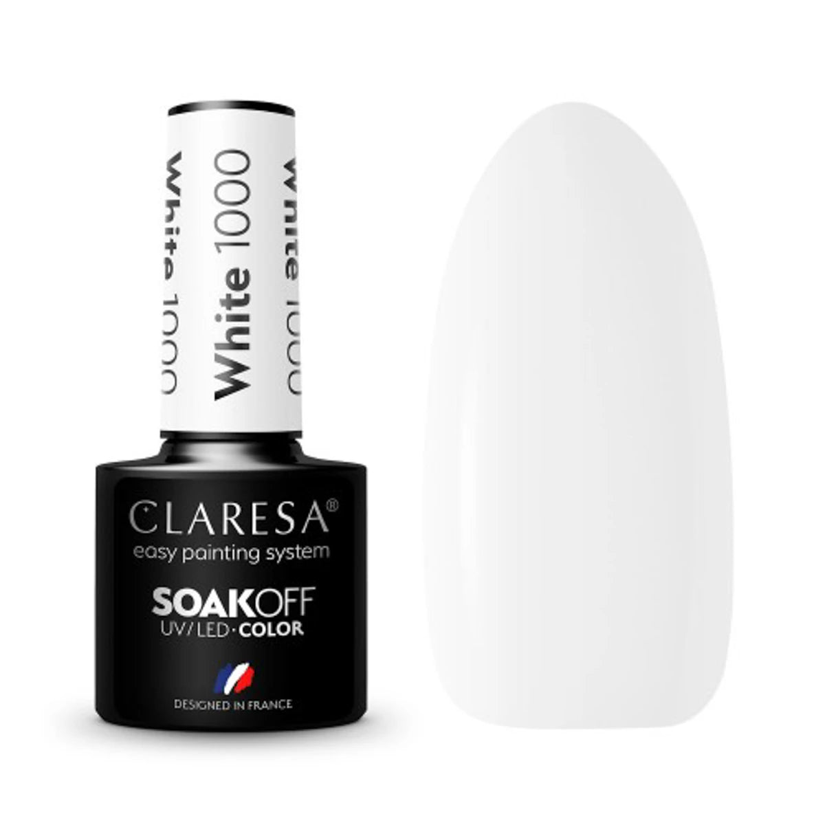 Gel polish WHITE 1000 5ML