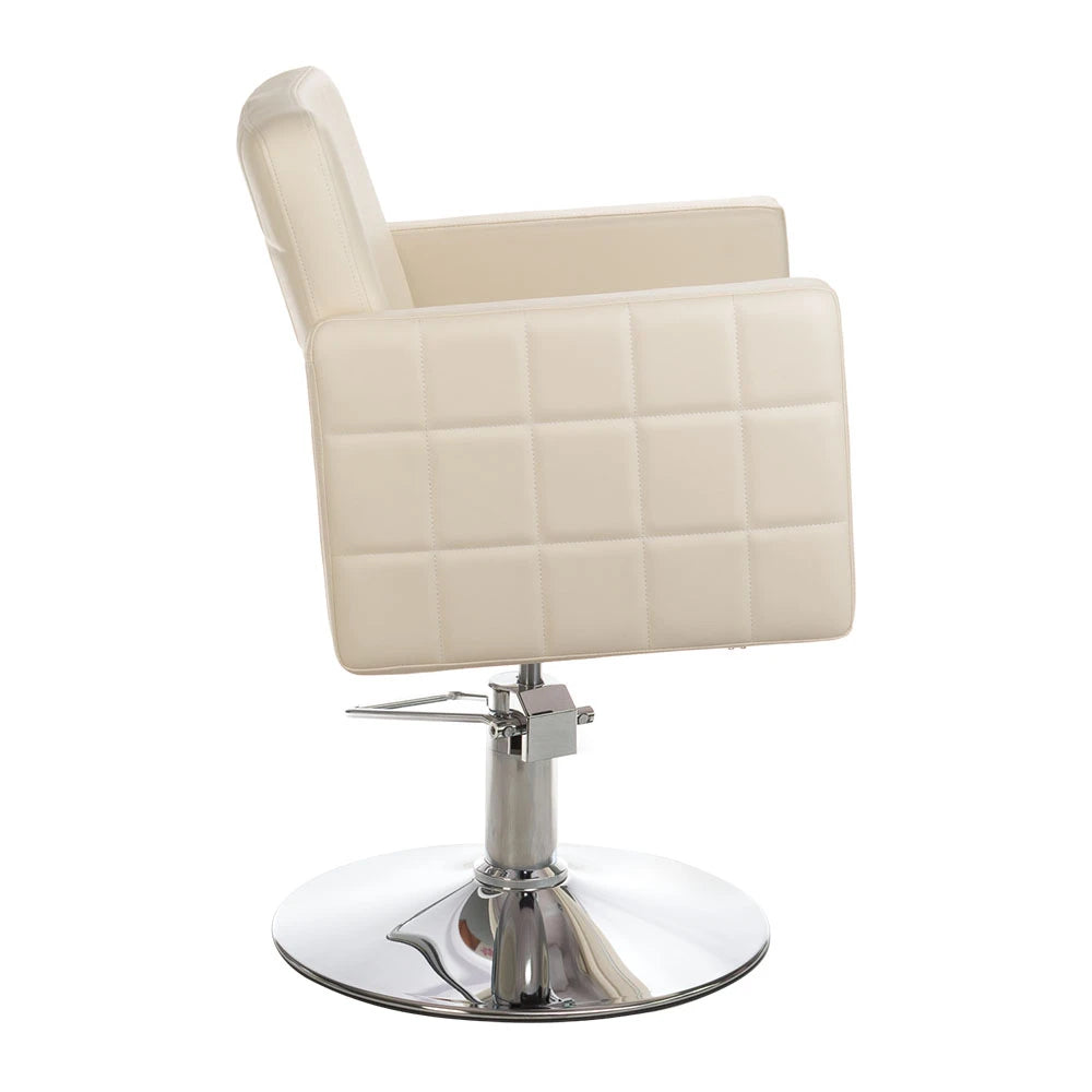 Hairdressing chair Ernesto BM-6302, cream