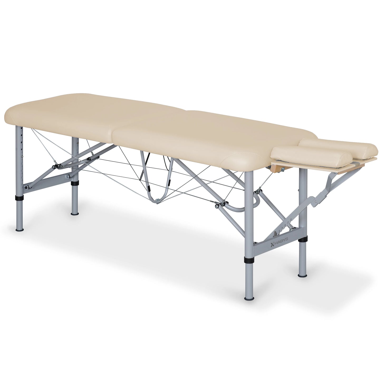 Masāžas galds Chiro Ultralux 19 Alu Vinyl Flex, K033 bēšs