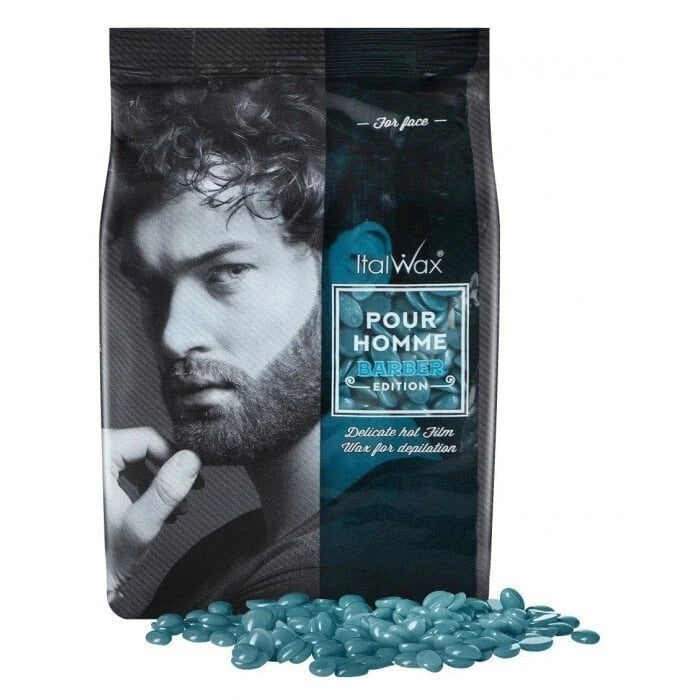 ItalWax Pour Homme BARBER EDITION Filmwas voor mannen, 500gr