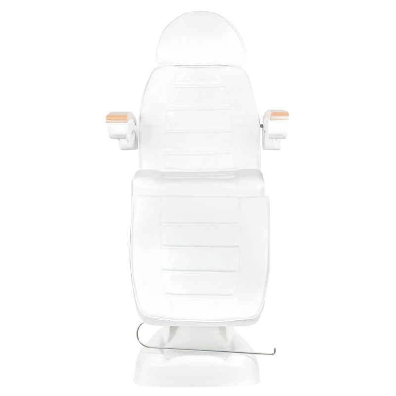 Beauty bed-couche LUX, 3 motors ,white / beech, controlled by phone