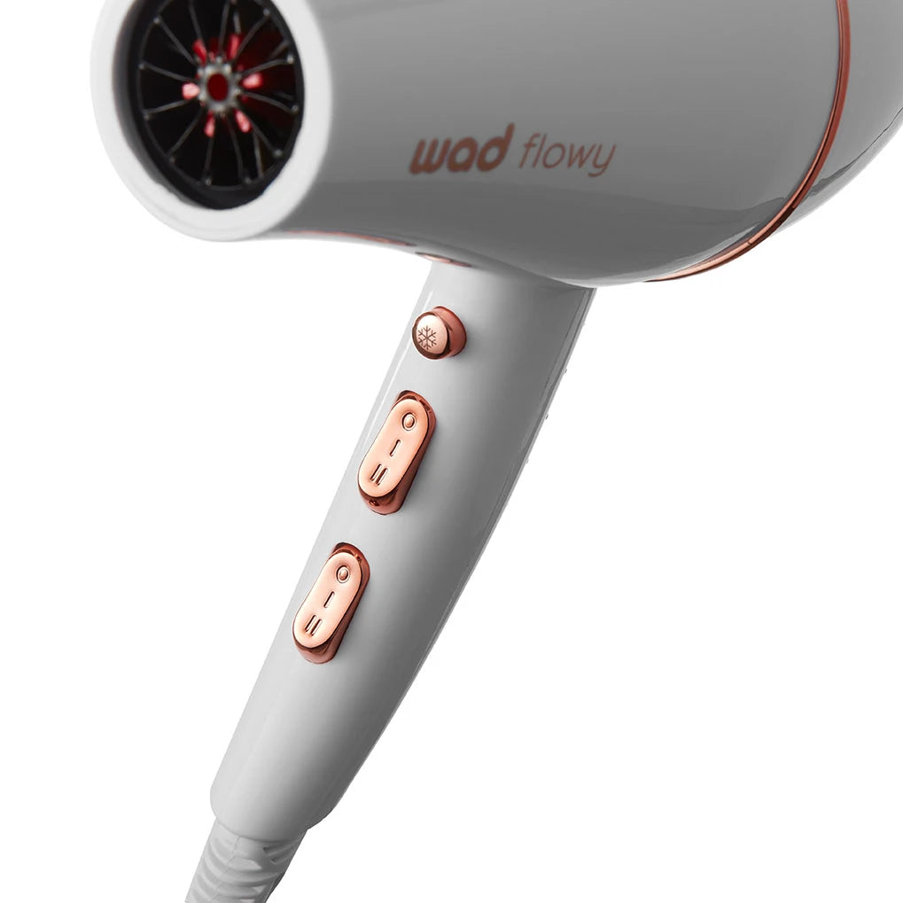Hair Dryer FLOWY White/Rose Gold