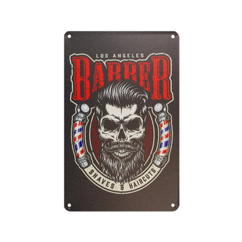 Decorative plaque barber b017