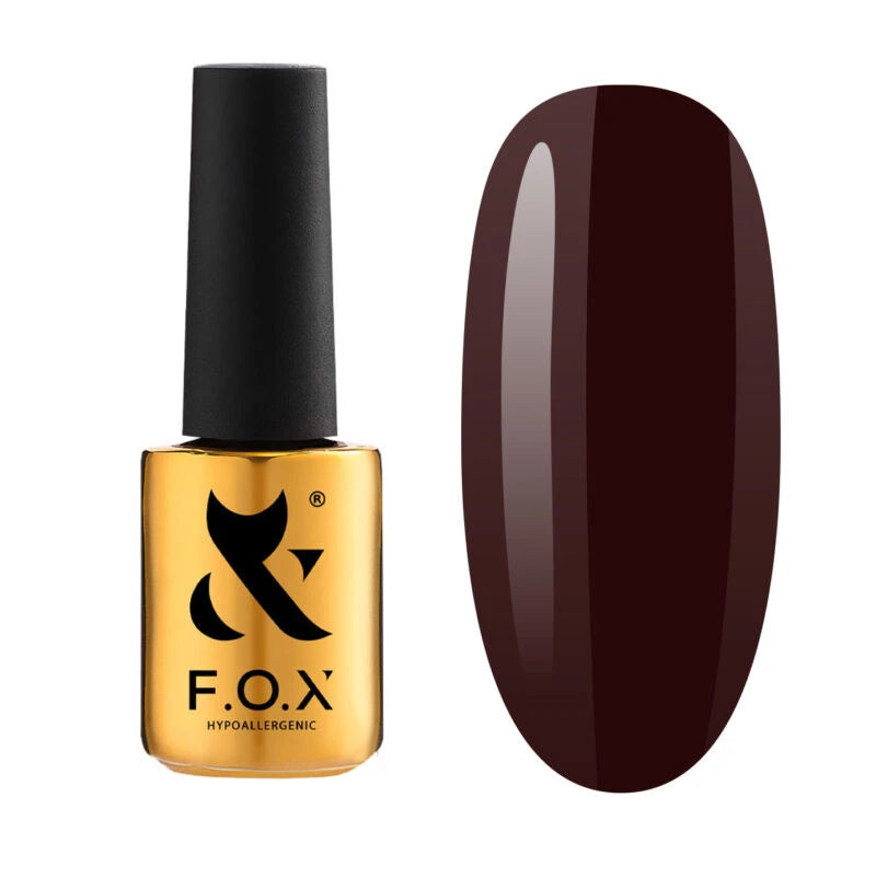 F.O.X Gēla nagu laka Spectrum 118 Gold, 7 ml
