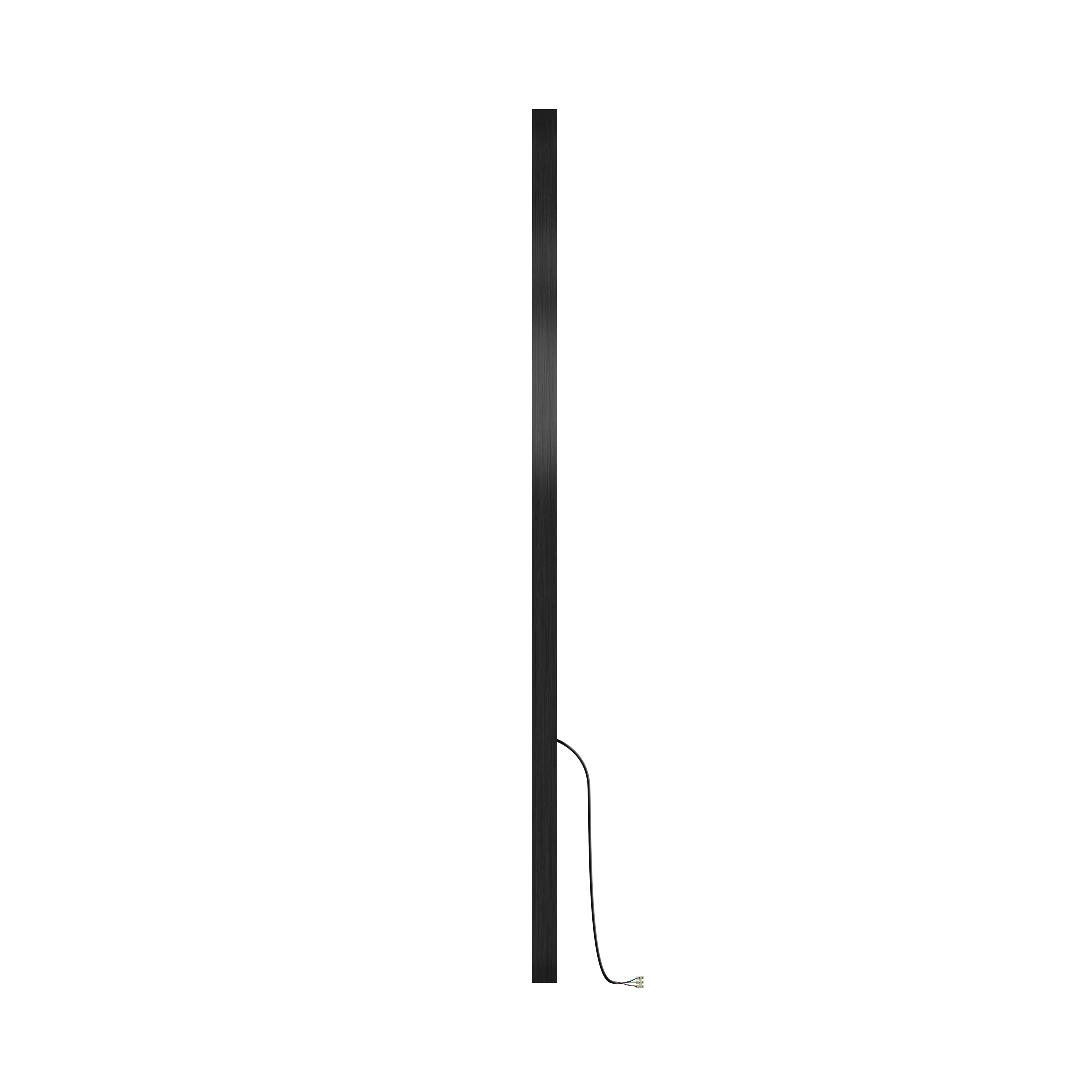 Weelko Juuksuri konsool LED-valgustusega LUSH ristkülikukujuline, must