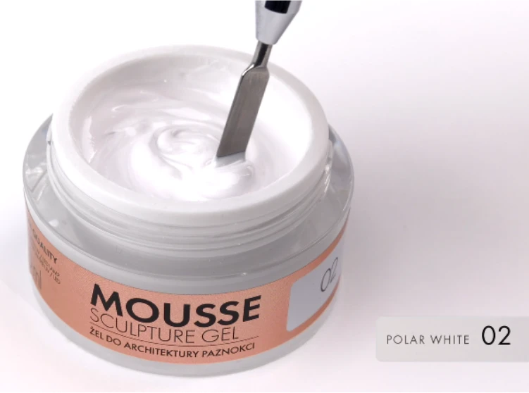 Victoria Vynn Mousse Sculpture Gel, Polar White 02, 50ml