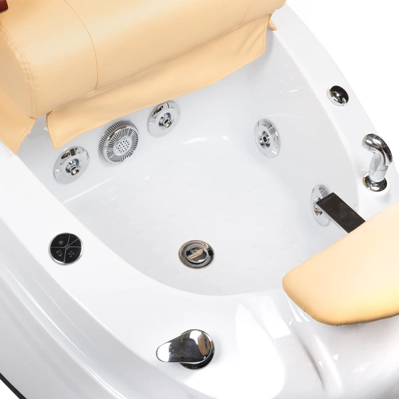 Pedicure Chair with massage, BR-2307, beige