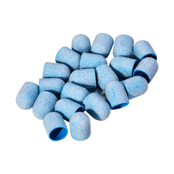 Abrasive tips Exo blue med 13mm /80 20pcs Med Cap