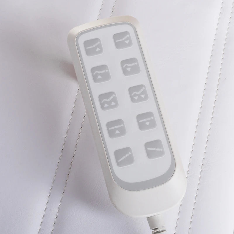 Pedikīra krēsls LUX PEDI BG-273E, 5 motori, balts