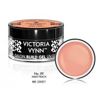 09 Milky Peach 15 ml gel de construction