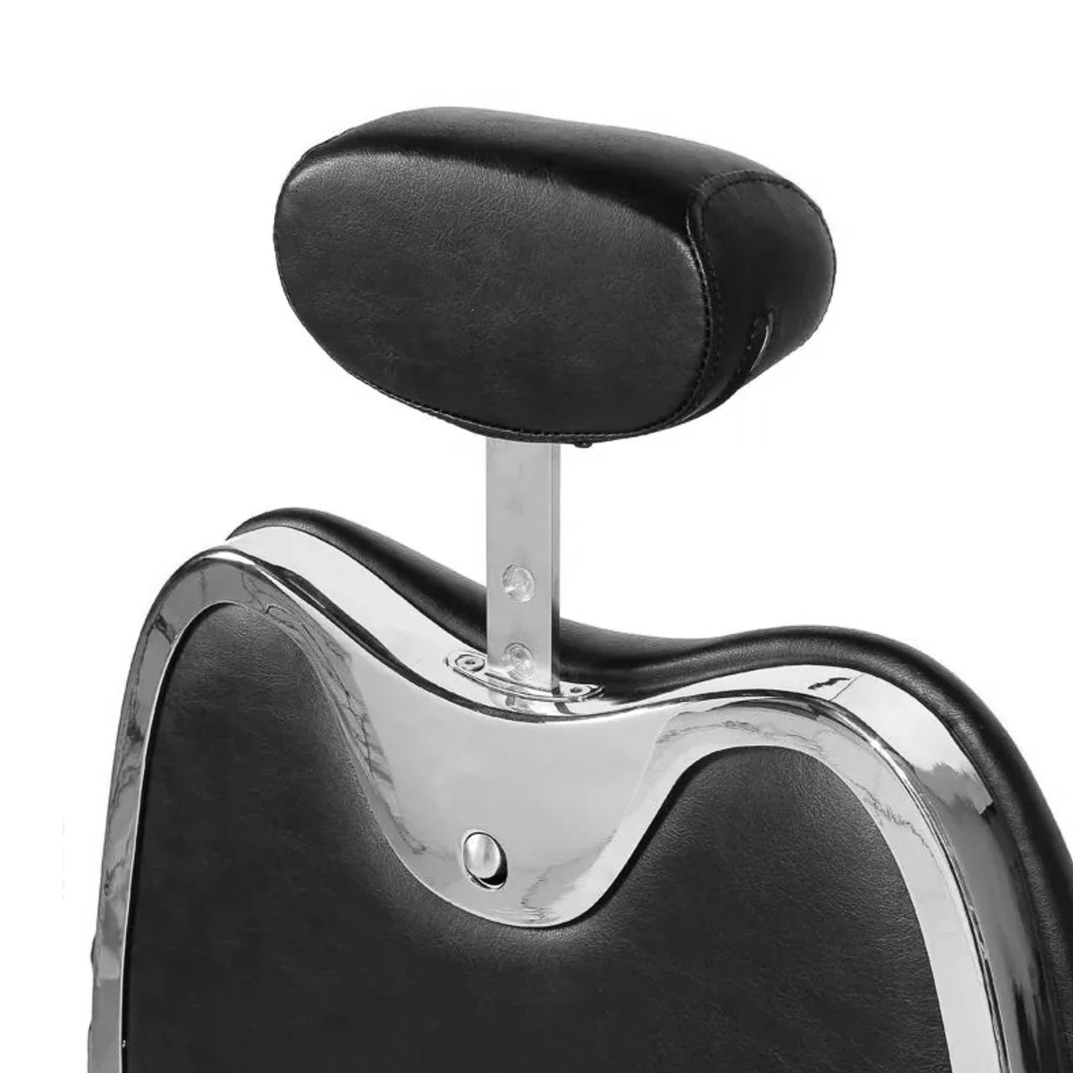 fauteuil Barbier Gabbiano noir moto style