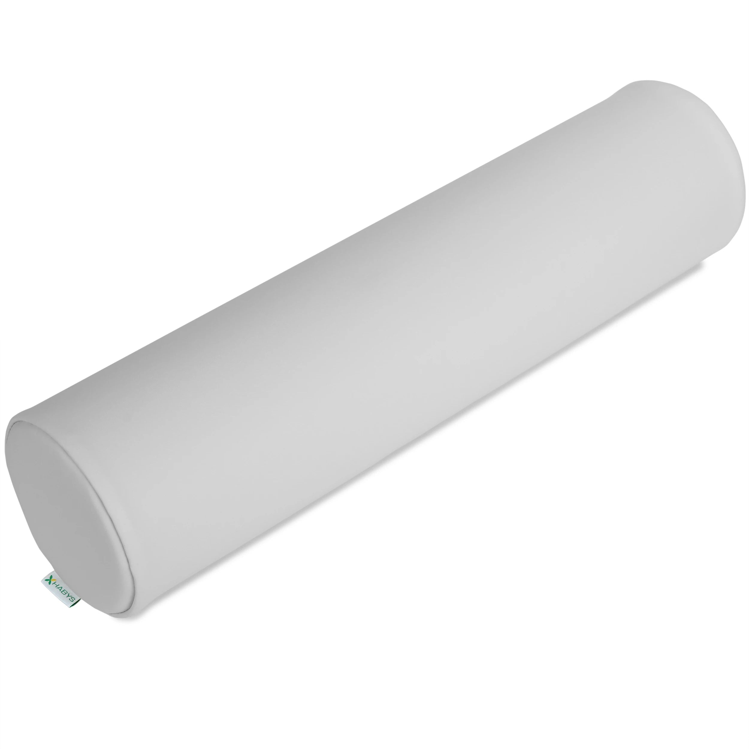 Rundes Kissen 15x60 cm K729, Hellgrau