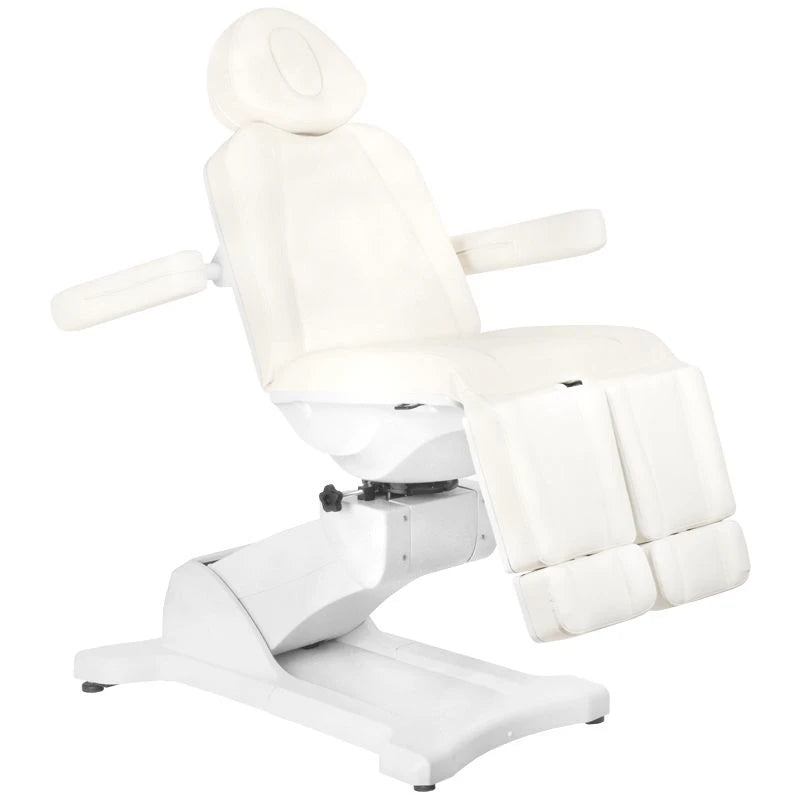 Кресло для педикюра AZZURRO 869as PEDI, 5 мотора, белое (+ функция вращения)
