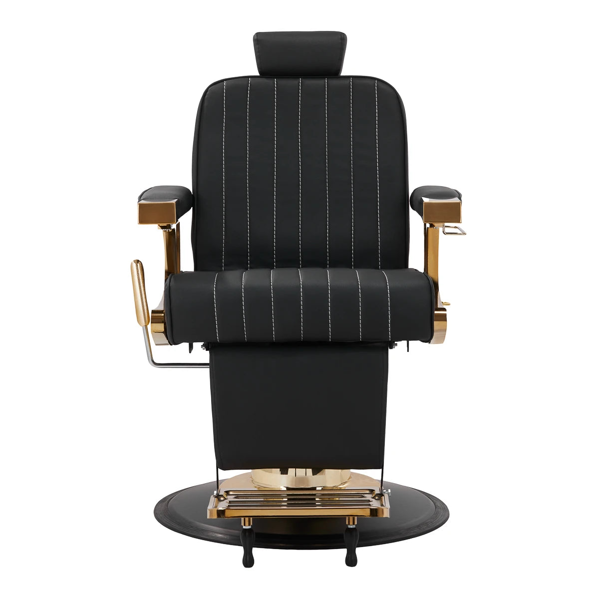 fauteuil de coiffure Gabbiano Marcus doré-noir
