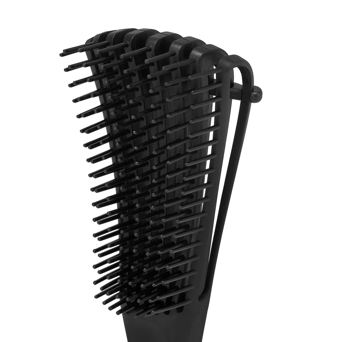 Elastīga matu suka P-868, melna