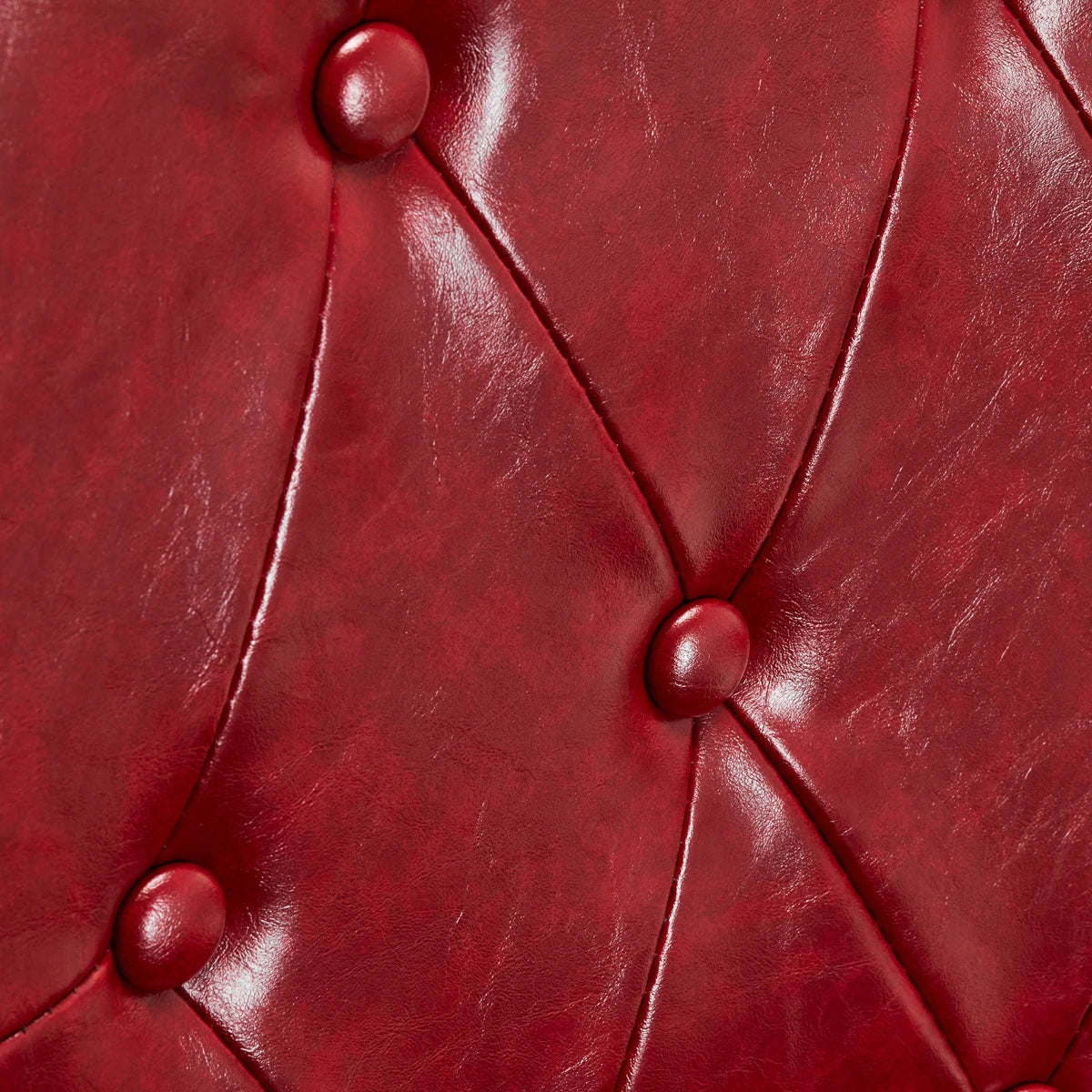 Hairdressing chair Gabbiano President red