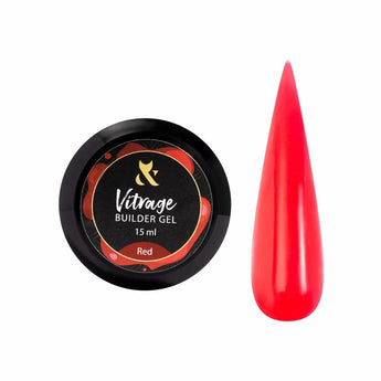 Vitrage Builder gel Red, 15 ml