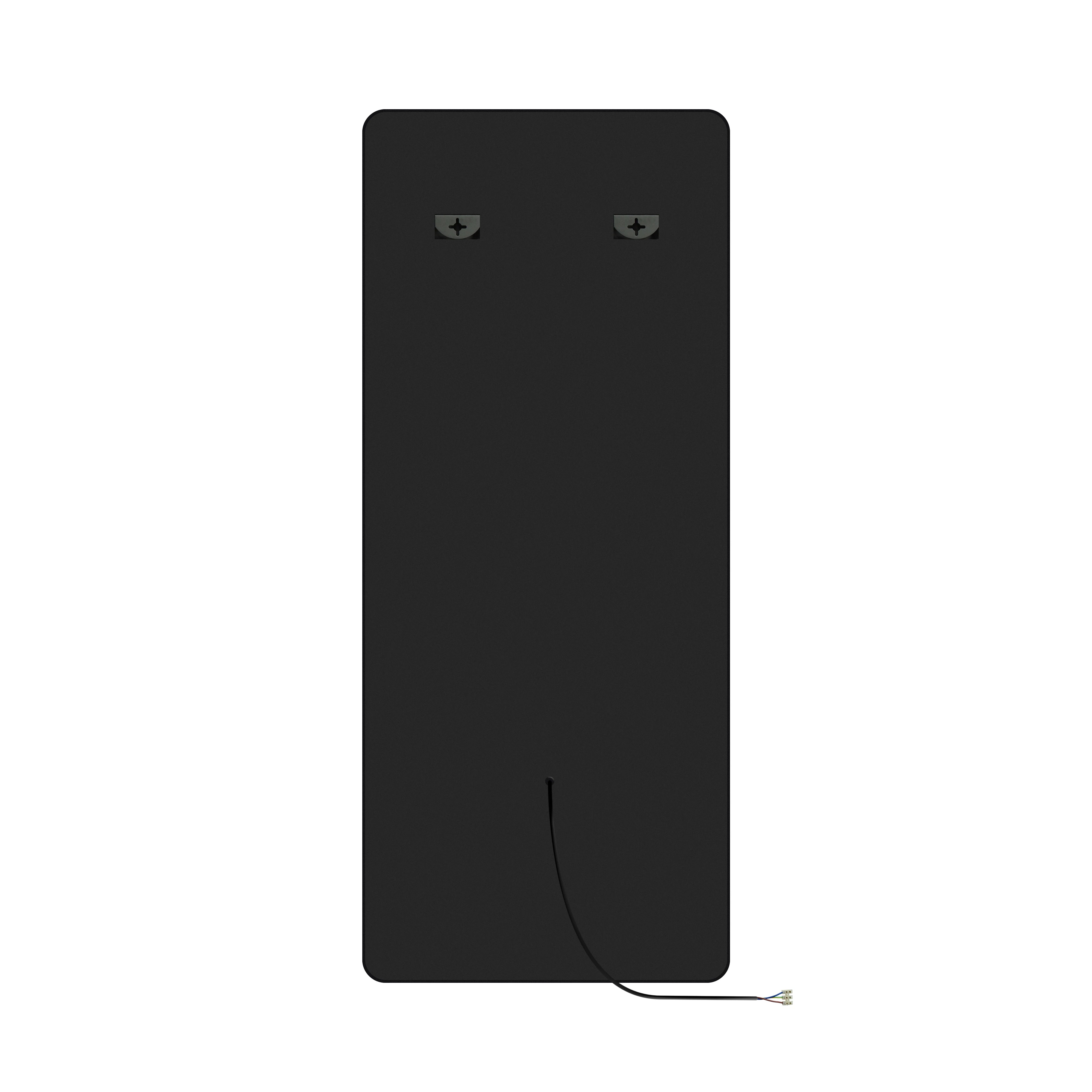 Weelko Juuksuri konsool LED-valgustusega LUSH ristkülikukujuline, must