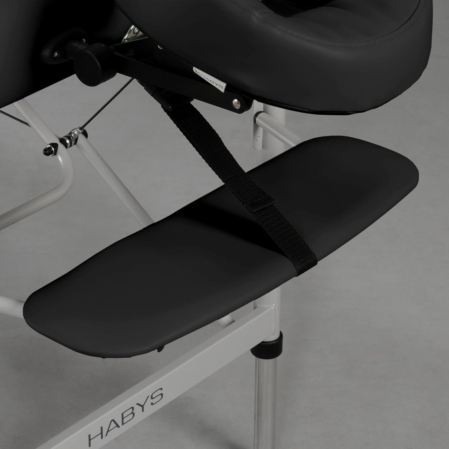 Elektrische Therapieliege Medmal Alu 60 Vinyl Flex K015, Schwarz