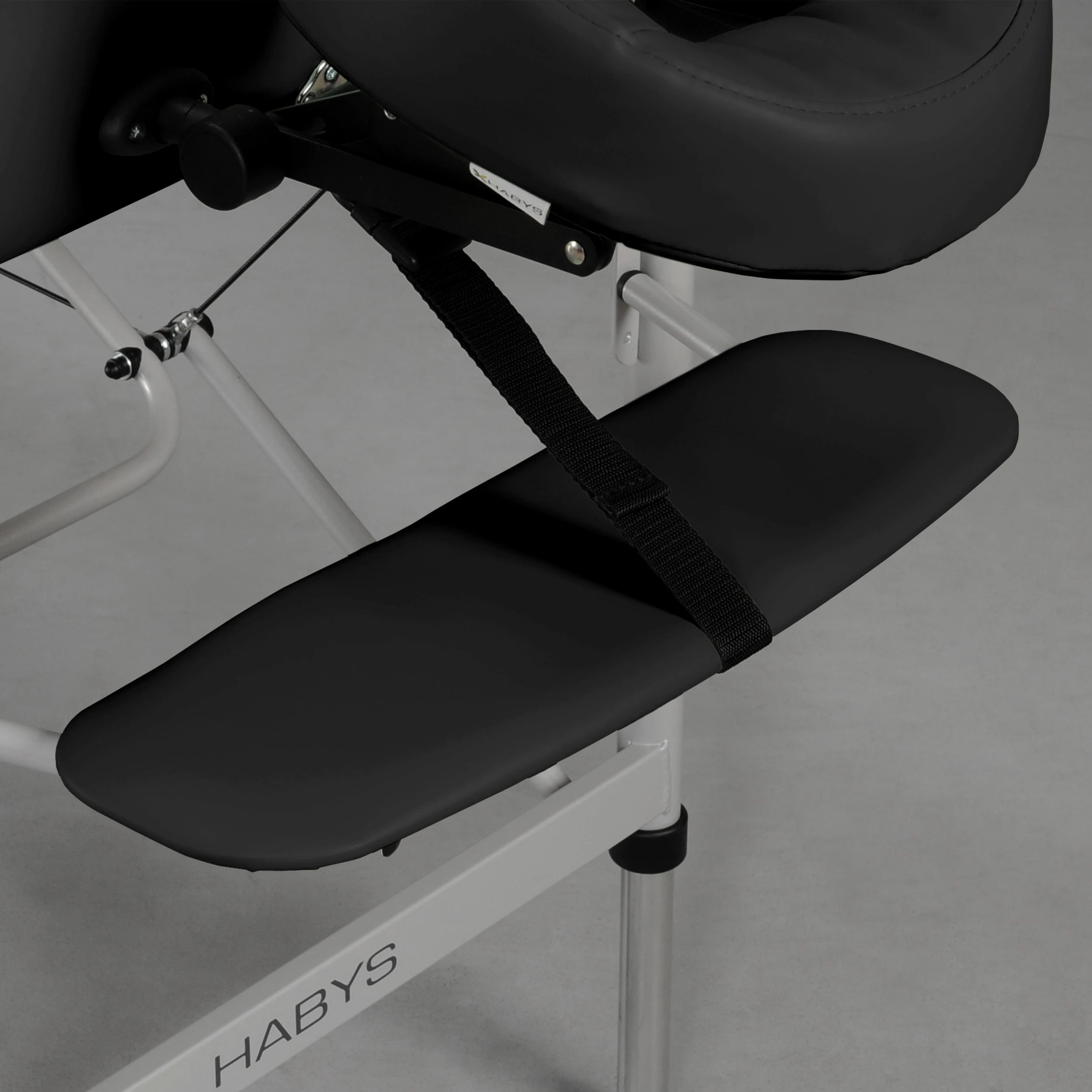 Elektrische Therapieliege Medmal Alu 60 Vinyl Flex K015, Schwarz